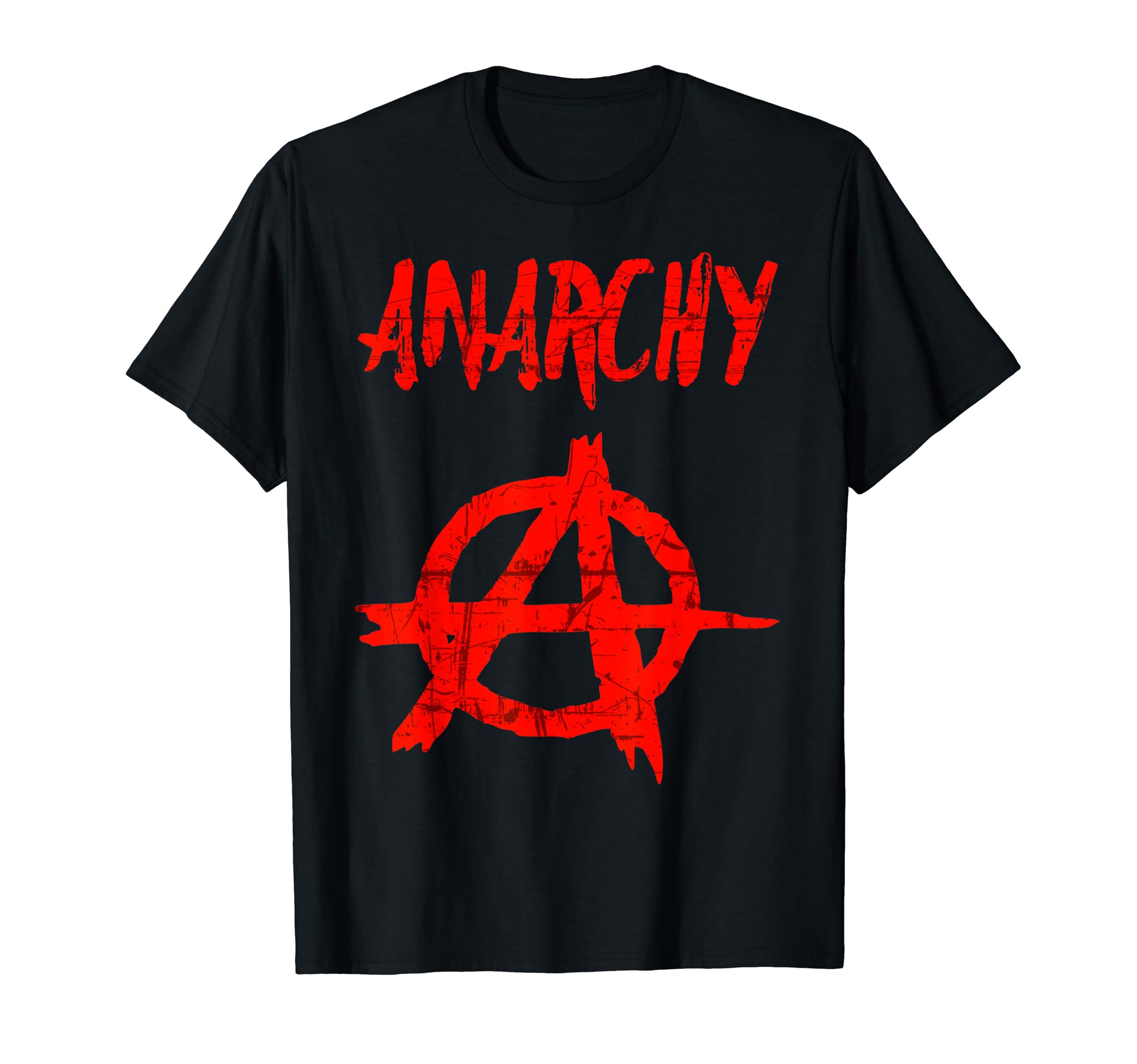 

Anarchy Anarchist Symbol Red T-Shirt