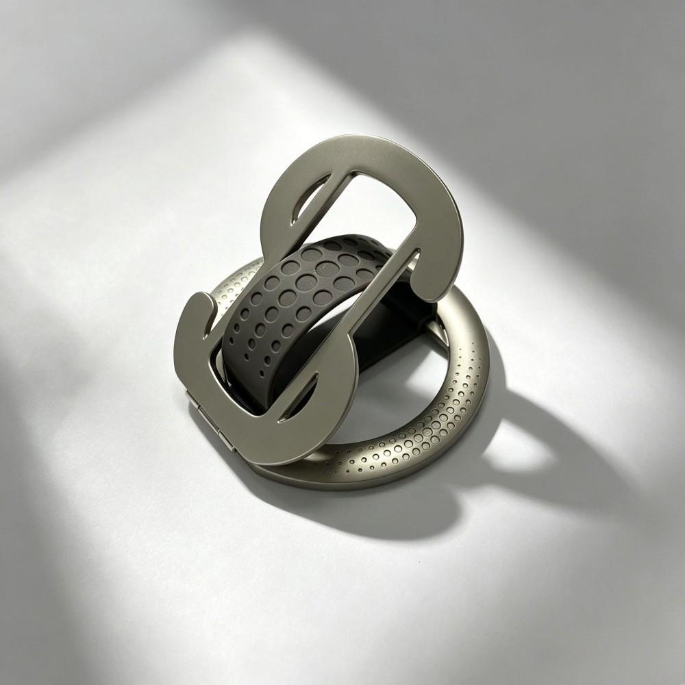 360° Rotating Magnetic Finger Clasp Easy Stick & Remove Magnetic Suction Holder  Foldable Design