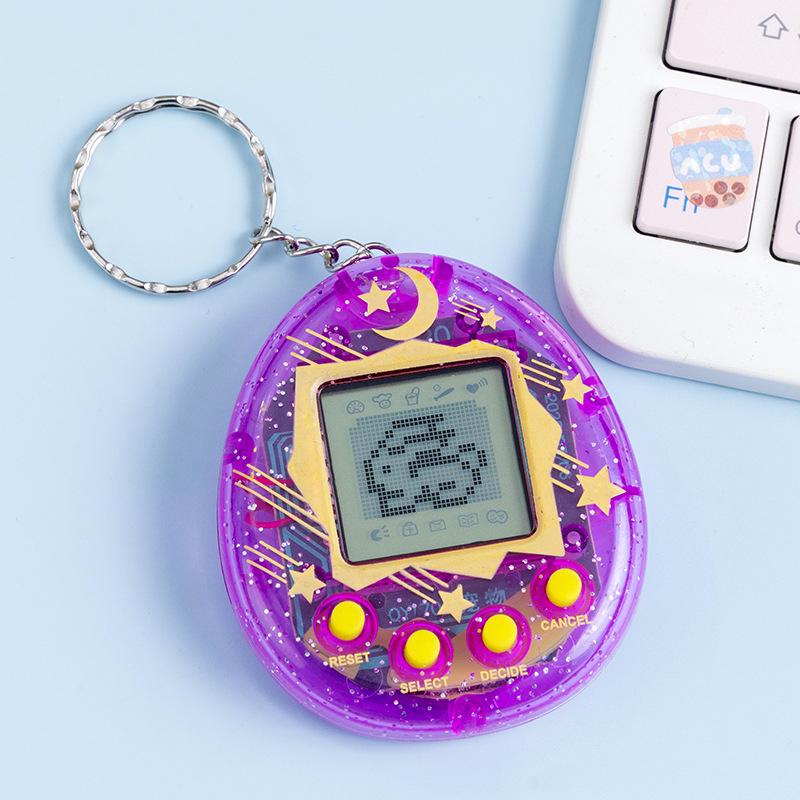 Mini Pocket Monsters Virtual Pet Keychain Game Toy