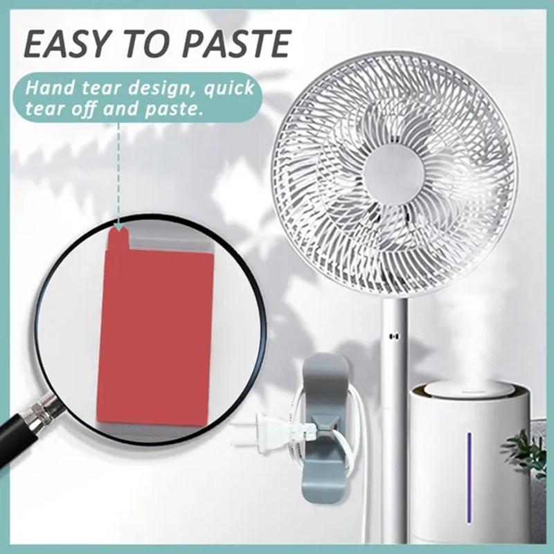 2Pcs Kitchen Storage Cord Wrapper Cable Cord Wire Organizer Cable Holder Clip Winder for Charging Data