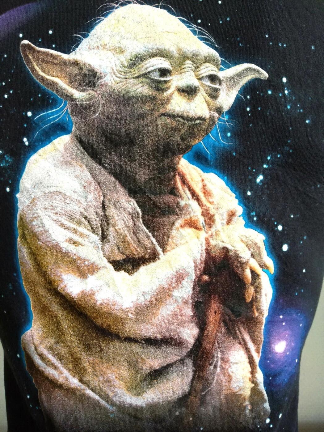 Star Wars Yoda Try Not Do Or Do Not There Is No Try T-Shirt black color small Unisex T-Shirt S