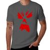 Das Necronomicon (rot) T-Shirt Übergröße Einfaches Lässiges Oberteil