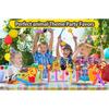 24PCS Animal Bubble Wands for Wild One Birthday Baby Shower Decorations Safari Jungle Theme Party Favors Supplies, Pinata Suffer, Goodie Bags Filler,