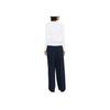 Polo Ralph Lauren Solid V-Neck Long Sleeve Sweater Women Sweaters White 211891641-001