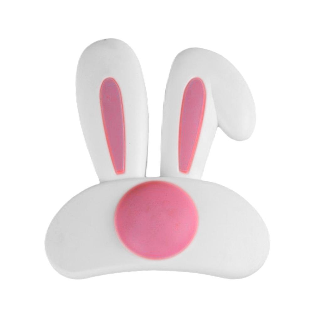 

Motorcycle Helmet Decoration Electric Bike Helmet Rabbit Ears Colorful Motorbike Bicycle Decoration Helmet Stickers Accessory білий