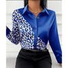 BITCED Women's Fashion Casual Long Sleeve POLO Neck Blouses & Shirts Unique Design