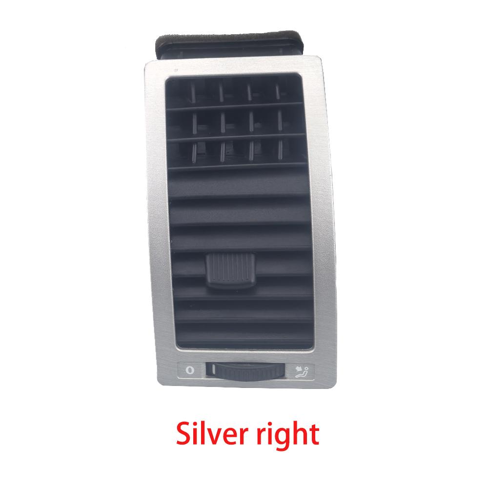 6Q0819703 New Black Front Dashboard Car AC Air Vent For VW Polo IV 9N Cross Sedan Vento 2004 2011 6Q0819704 silver RHD