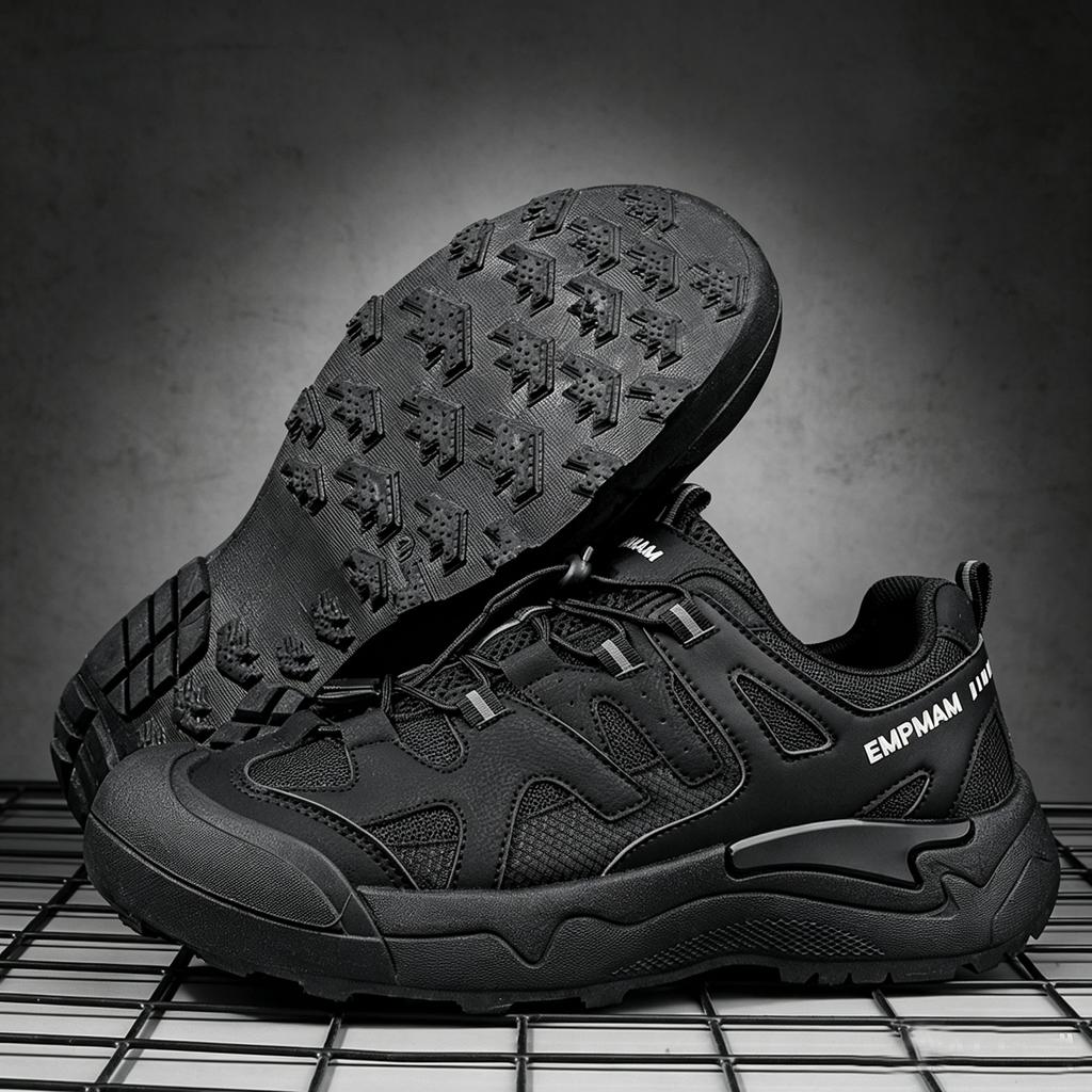 Unisex Outdoor Hiking Shoes Breathable Casual Sneakers for Couples Walking Travel Trekking Commuting and Daily Wear