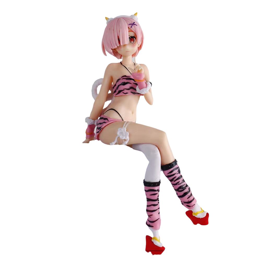 

Rem Cartoon Swimsuit Man Wumart Little Girl Car Decoration Gift Material Pvc рожевий