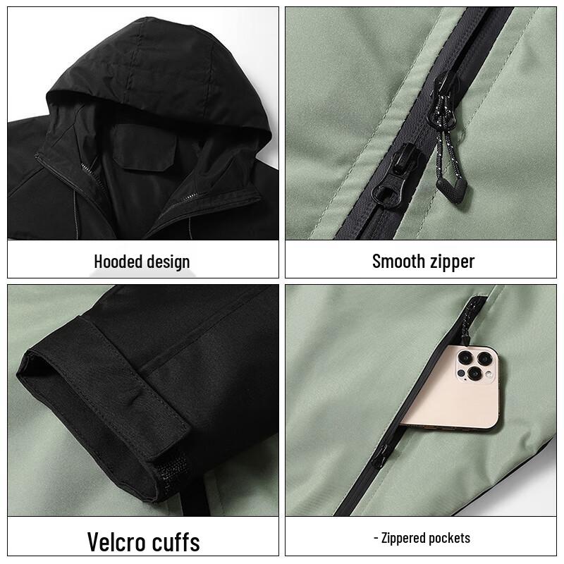 JEEP Men's Outdoor 3-in-1 Waterproof Jacket