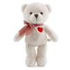 Teddy Bowknot Lattice Bear Plush Toy Cartoon Stuffed Animal Dolls Kids Gift