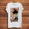 Ukiyoe Afro Samurai Samuri,Funny Anime Vintage Ukiyo T Shirt Men,White Casual Short Sleeve Tshi