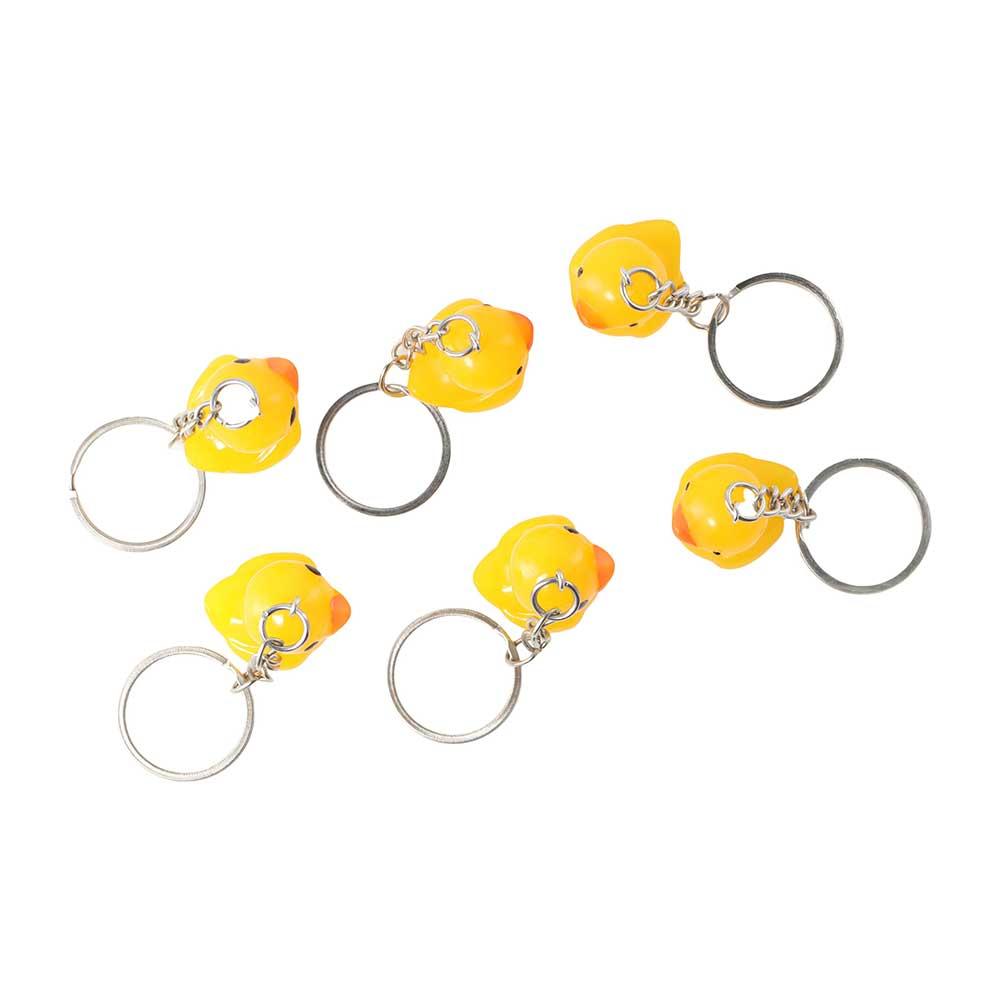 Rubber Lovers Hyaluronic Acid Ducks Little Yellow DUCK Car Keyring Keychains Key Chain