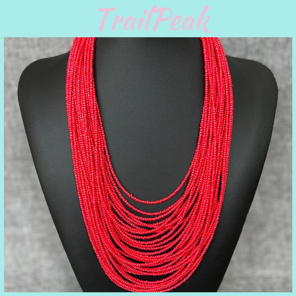 Clavicle Multilayer Beaded Bohemian Necklace