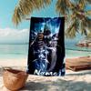 Personalized customized proof beach towel with World of Warcraft pattern - soft, absorbent,quick-drying,perfect swimming,camping&bathing