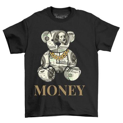 Bearstreet1-24 T-Shirt - Urkomischer Bär mit Bargeld! Lustiges Unisex-T-Shirt, Perfekt für