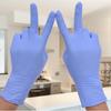 100Pcs Disposable Thick Home Cleaning Elastic Waterproof Kitchen Nitrile Gloves