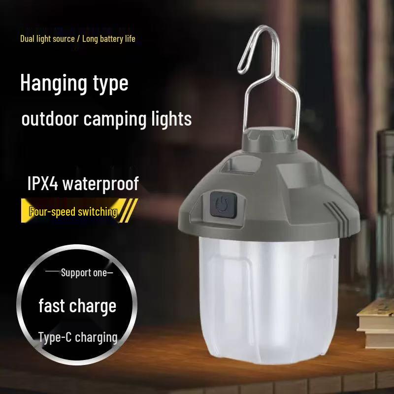 Portable Multi-functional LED Rechargeable Camping Tent Lamp