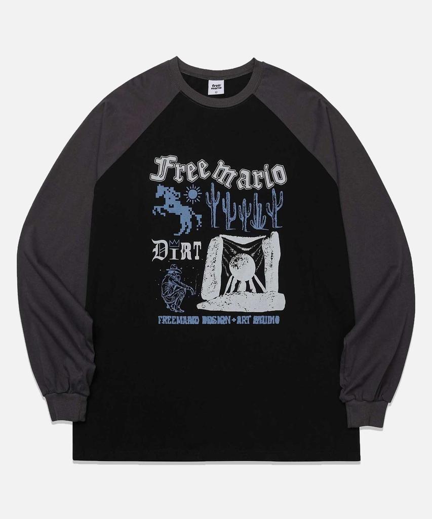 FREEMARIO Western Dirt Long Sleeve [Black]