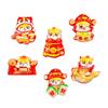 Zodiac New Year Resin Accessories: DIY Hair Clip, Phone Case, Keychain, or Pendant.