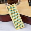 5pcs Guitar Fretboard Note Decals Sticker Beginner Ukulele Guitar Scales Sticker