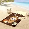 LABUBU Beach Towel, Multi-purpose Beach Towel Perfect for Camping and Beach Vacations