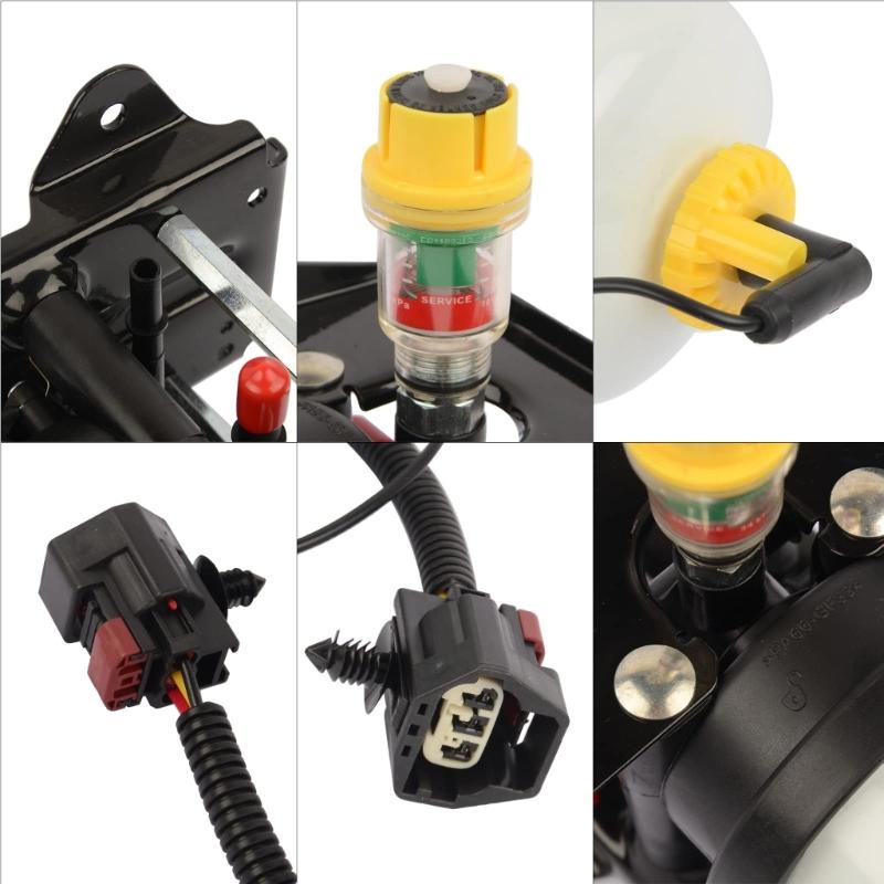 Kraftstofffiltergehäuse in Industriequalität 6C119155BE 1685716 Ersatzfahrzeugzubehör Einfache Installation für MK7