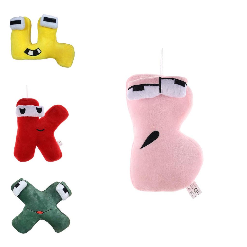 Cross-border Bestselling Russian Alphabet Plush Toy Adorable And Educational Gift For Children