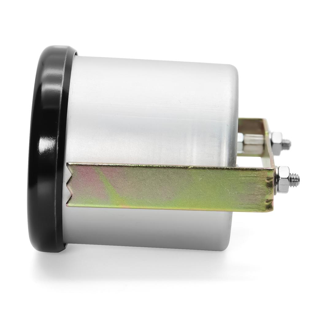 Smoked Face 7 Color Light 52mm Water Temperature Gauge with Temp Joint Pipe Sensor 26-40mm Hose Adapter for Gasoline Car 12V