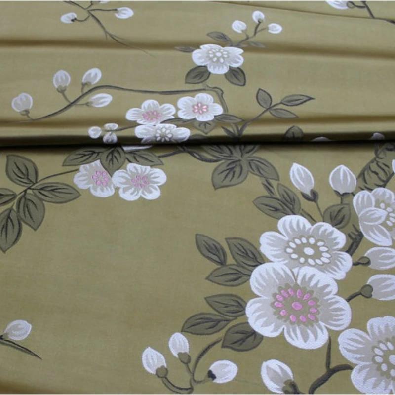 Chinese Style Decoration Weaving Brocade Fabric Jacquard Silk Fabric DIY Handmade Cheongsam Cotton-padded Jacket Mongolian Robe