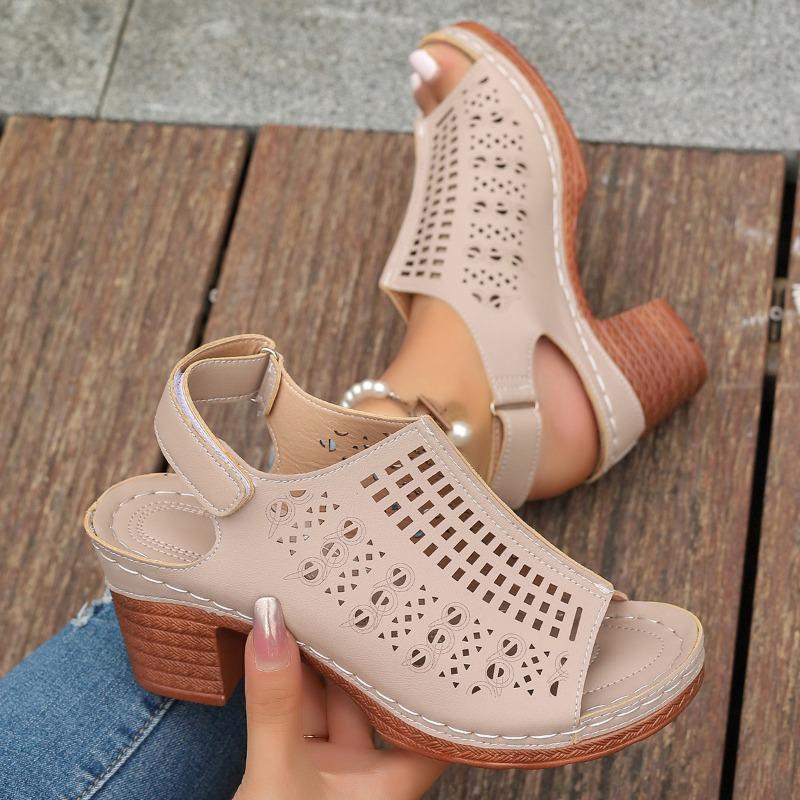 Fashion Summer Women Soft Bottom Indoor High Heel Home Slides Sandals Silver Girl High Heel Black High Heel for Woman