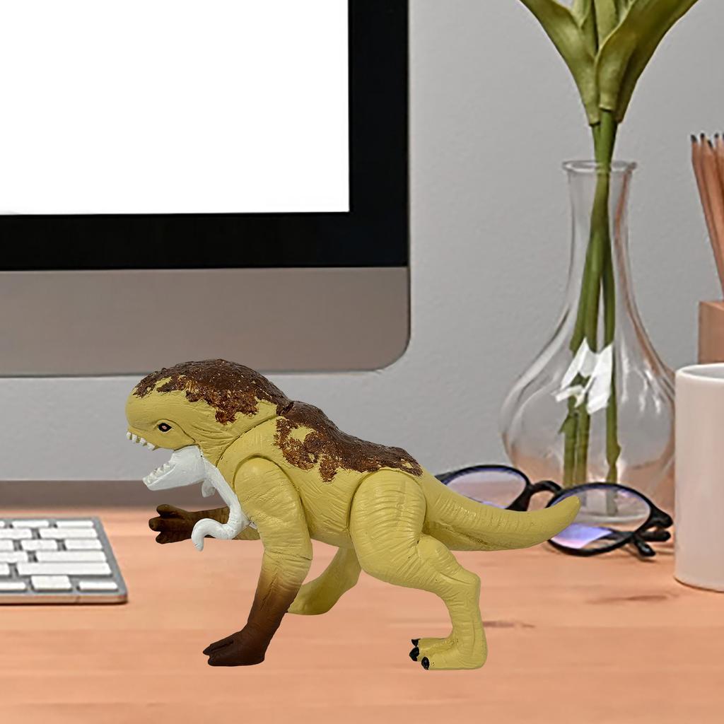 Resin Cartoon Dinosaur Model Toy Figures Creative Resin Ornaments Home Decoration