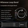 Milanese Mesh Loop for Apple Watch Band 49mm 46mm 45mm 44mm 42mm Stainless Steel Metal Strap for iWatch Series 10 9 8 7 Ultra 2