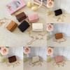 Urban Minimalist Pu Small Square Bag With Chain Strap For Daily Use