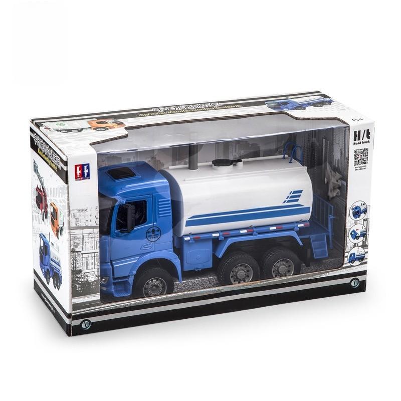 Crane Inertia Excavator Engineering Truck Toys With Plastic Material For Kids