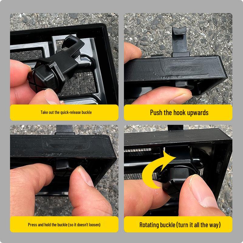 Quick-Release Anti-Insect Net for BYD Sea Lion 05EV Condenser - No Bumper Removal Needed