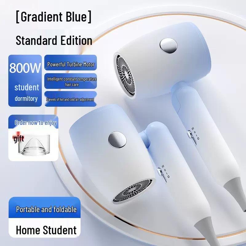High-Power Foldable Travel Hair Dryer for Quick Drying