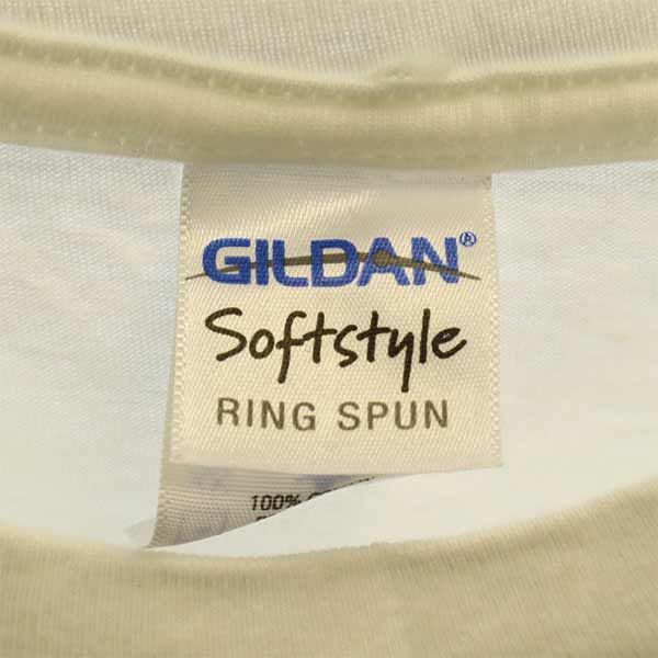 Gildan One Direction Print Short Sleeve T-shirt M White System Men's Used