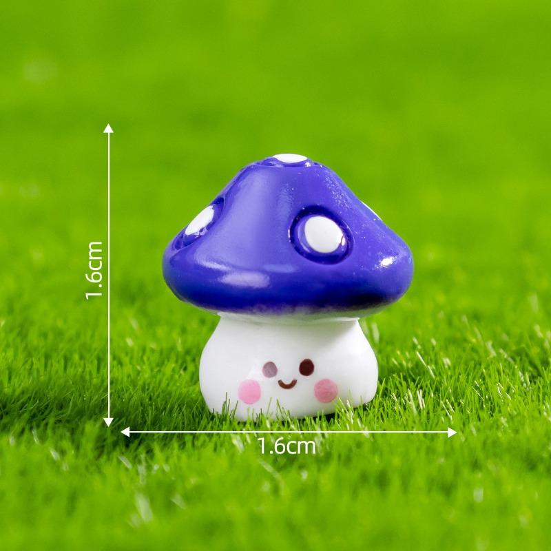 Moss Micro-landscape Materials Cute Little Mushrooms Cute Granule Landscape Decoration Accessories Ecological Bottle Small Ornaments