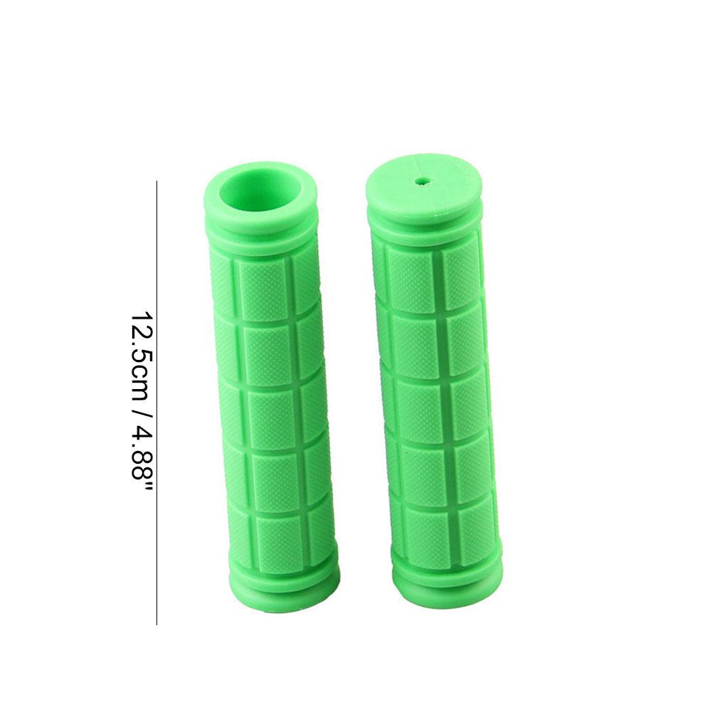 Colorful Soft Rubber Bike Grips Non-Slip Bicycle Handlebar Covers For Mountain/Road Bikes Comfortable Cycling Accessories