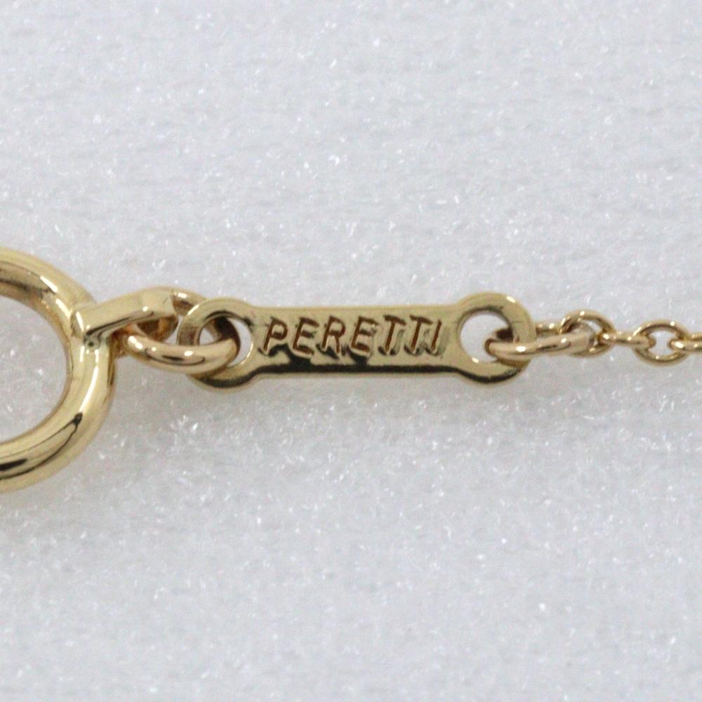 Eternal circle Necklace Elsa Peretti K18 yellow gold 4.7g Women Used