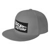 Retro Back To The Future Cap Fashion Casual Baseball Caps Adjustable Hat Hip Hop Summer Unisex Baseball Hats