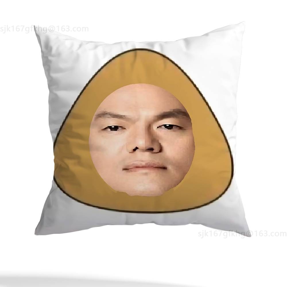 J-JYP Meme Modern Throw Pillow Case Pillow Case Living Room Sofa Cushion Cover Suitable For Home Bedroom Room Decoration