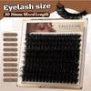 Flauschige Dicke Wimpernbüschel DIY Wimpernverlängerung Mix 8-25mm Wimpernbüschel 50D-100D Zarte Einzelne Wimpernverlängerungs-Büschel