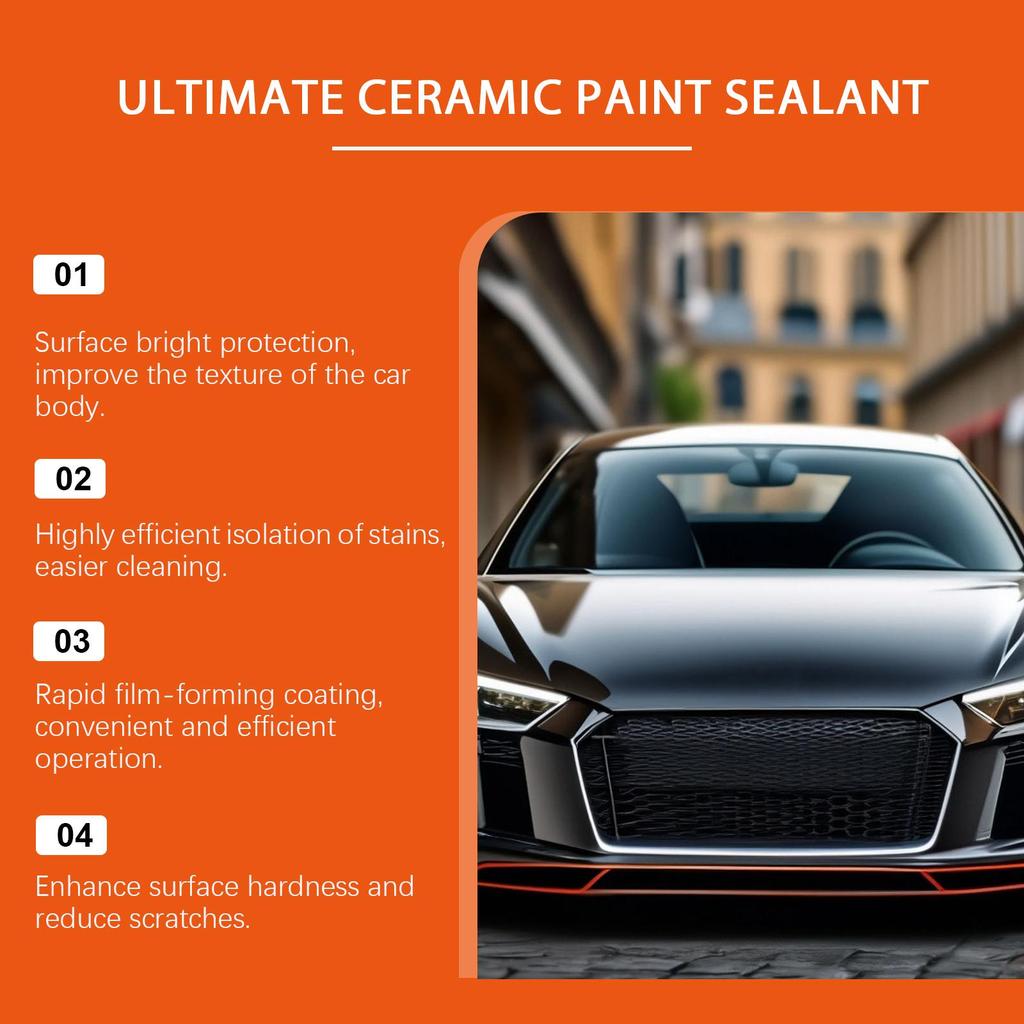 RAYHONG Automotive Ceramic Coating Spray Car Paint Coating Agent Fast Film Brightening Anti-fouling Anti-scratch Water Resistant