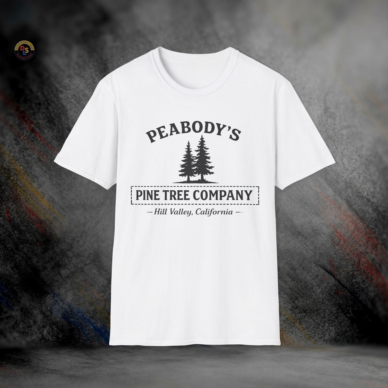 Peabody’s Pine Tree Company Back to the Future T-Shirt | Softstyle Tee XL
