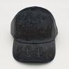 Supreme Leather Applique 6-Panel Black