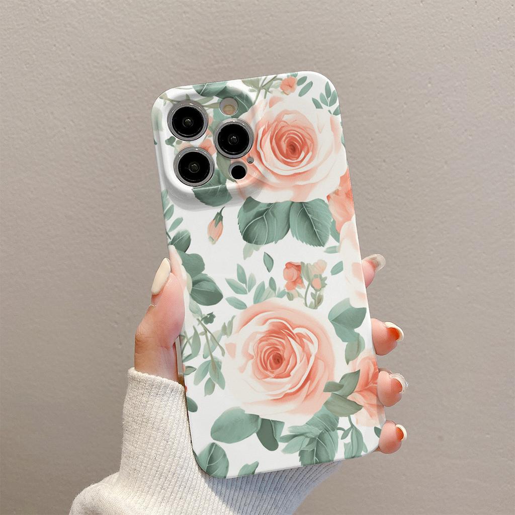 Buntes Blumenmuster 12 für Apple 11 Rundumschutz 14 Promax Handyhülle für IPhone 15 für Apple Handyhülle 13