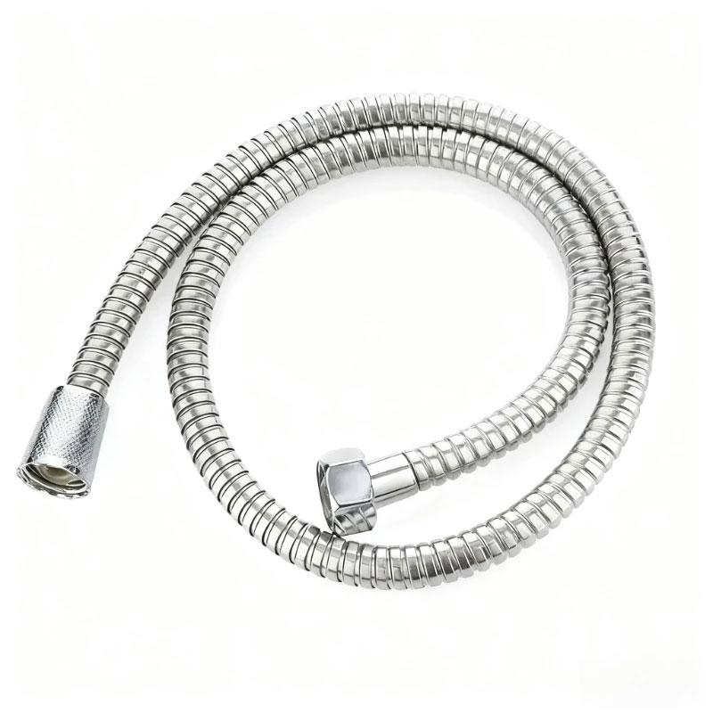 

2m Water Hose Shower Hose Bath for Bathroom Accessories Tool Garden Hose Stainless Steel Flexible Pipe Shower Head Pipe Plumbing 200cm