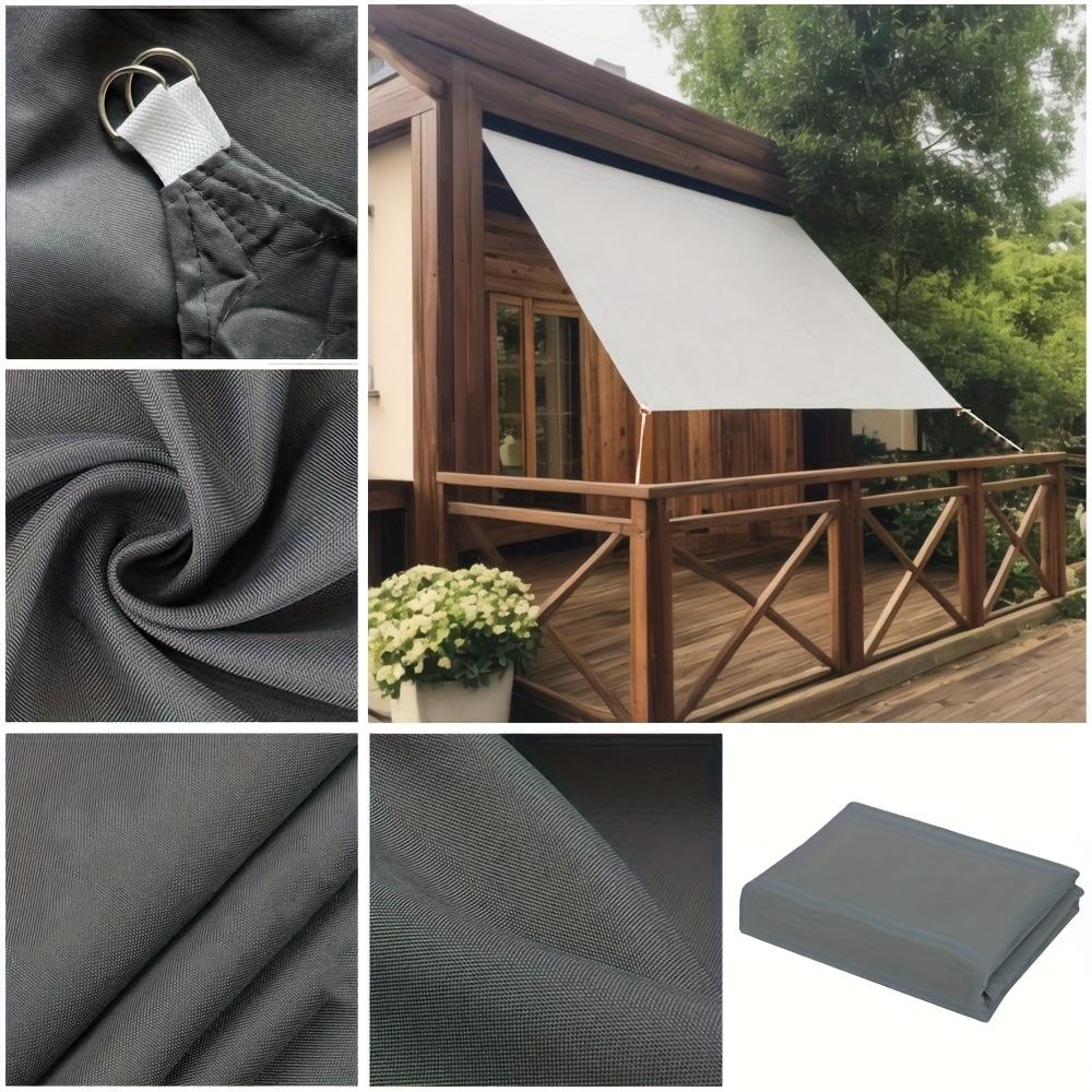 1pc UV Protection Sunshade Sail Oxford Cloth Rectangle Awning with Cooling Effect, Durable & Breathable Canopy for Patio Garden,Poolside